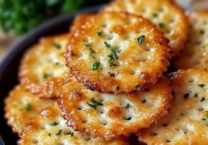 Garlic Bread Ritz Bits
