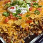 Walking Taco Casserole