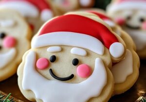 Mrs. Claus’ Merry Wink Cookies