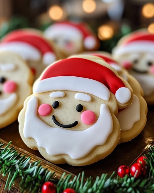 Mrs. Claus’ Merry Wink Cookies