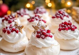 Gingerbread & Pomegranate Snow Globes