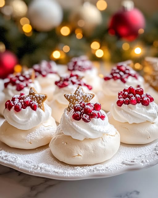 Gingerbread & Pomegranate Snow Globes