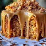 Carrot Cake with Cinnamon Cream Icing