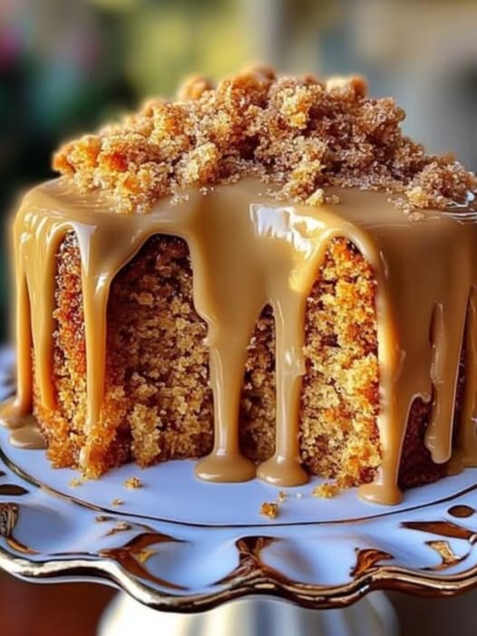 Carrot Cake with Cinnamon Cream Icing