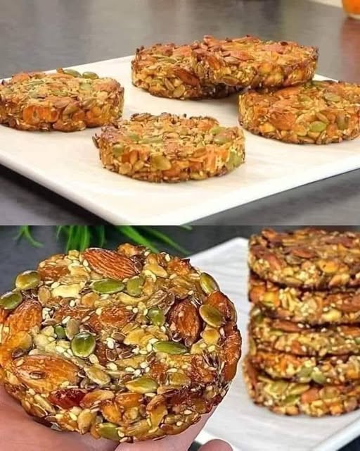 Healthy Nut and Seed Cookies