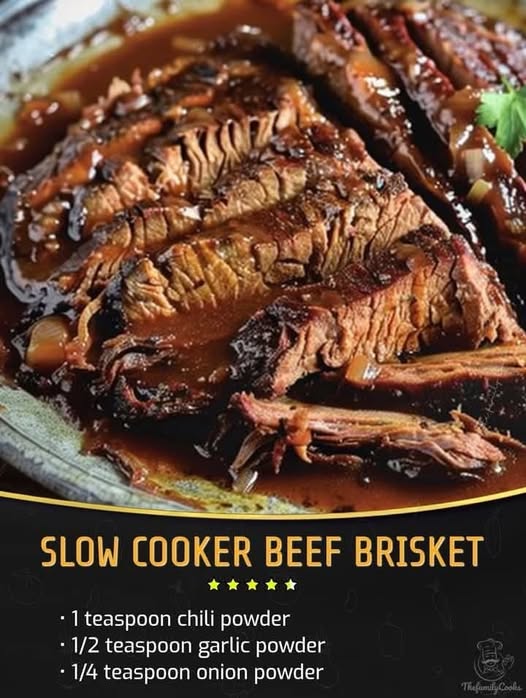 Slow Cooker Beef Brisket