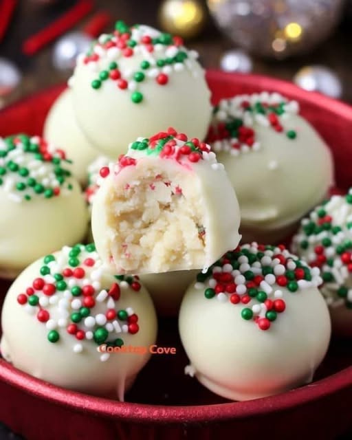 Recipe for Sugar Cookie Truffles