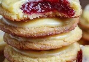 Delicious Lemon Cherry Cookies