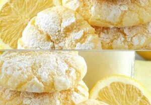 Ultra easy lemon cookies