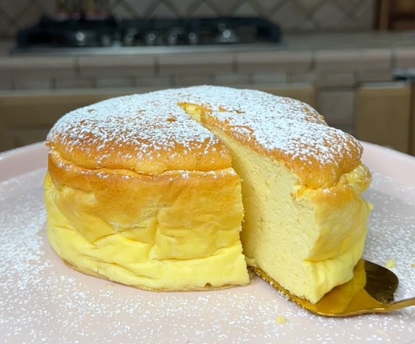 Light & Fluffy Yogurt Cloud Cake