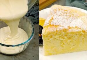 Cloud-Like Moist and Soft Lemon Yogurt Cake