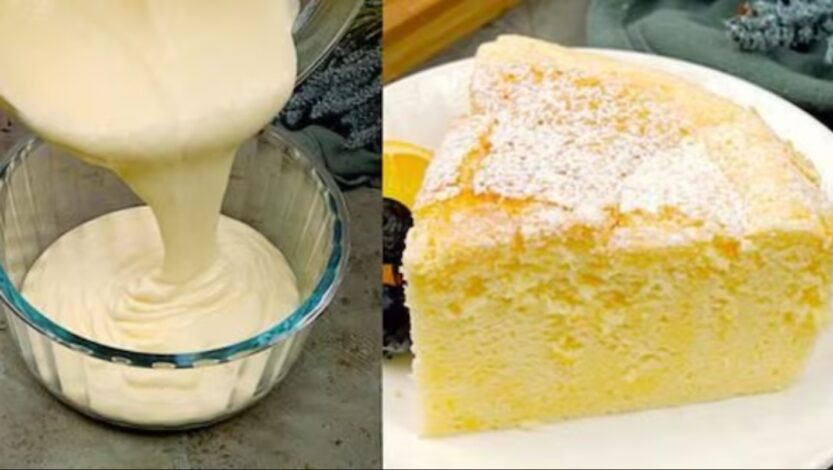 Cloud-Like Moist and Soft Lemon Yogurt Cake