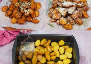 To make crunchy and appetizing new potatoes, just follow this recipe!