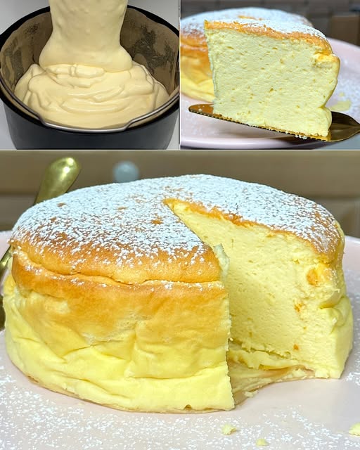 Light & Fluffy Yogurt Cloud Cake