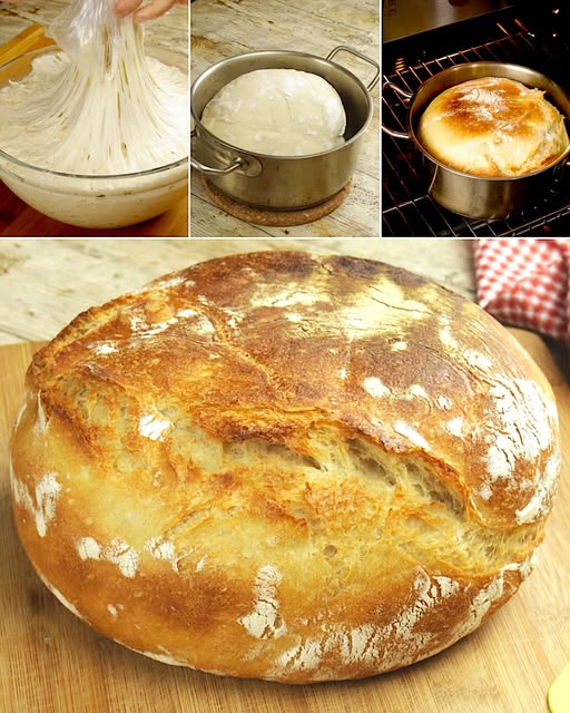 No-Knead 5-Minute Easy Bread: the easy recipe to try at home