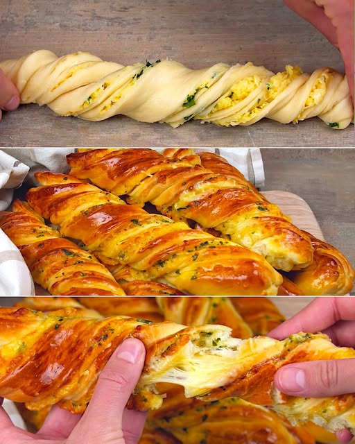 Cheese Twisted Bread: a fun appetizer that everyone will love!