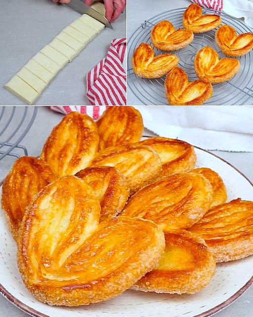 Palmiers: the delicious dessert recipe for buttery, flaky French palmier