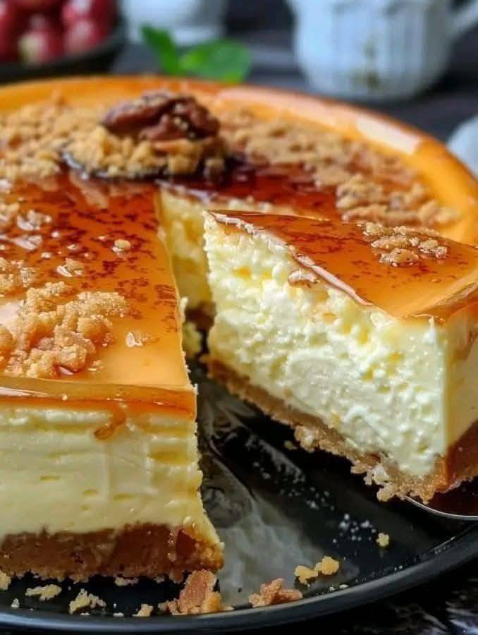 Creamy Caramel Cheesecake Delight