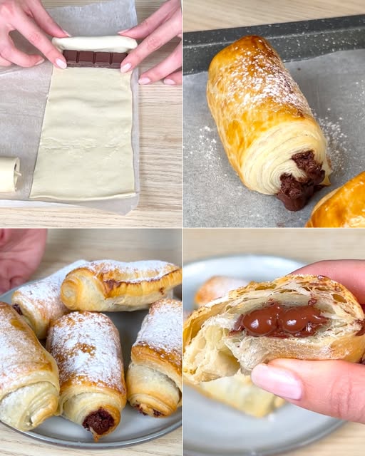 2-Ingredient Pain au Chocolat