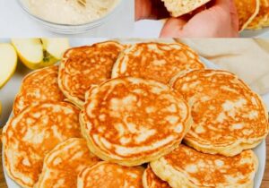Apple pancakes: how to make them soft and delicious!