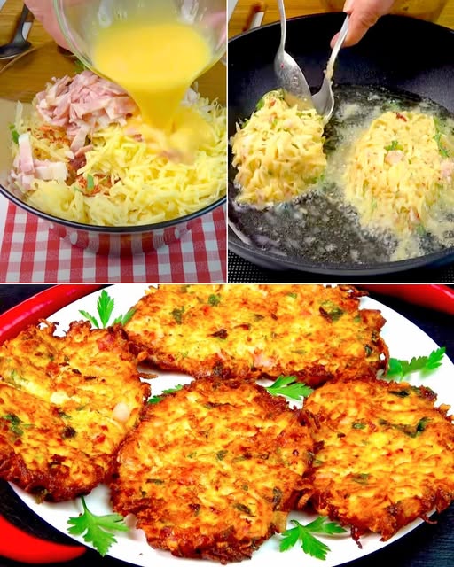 Potato and bacon fritters: the easy recipe for a tasty snack
