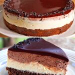 Three layers: the creamy and delicious dessert