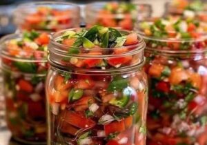 Filling up 1 glass jar of this stuff is never enough! I usually like to do 5 at once!