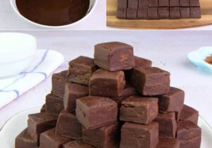 Chocolate squares: super tasty, they are ready in no time!