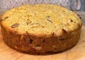 Rustic Carrot & Raisin Harvest Cake