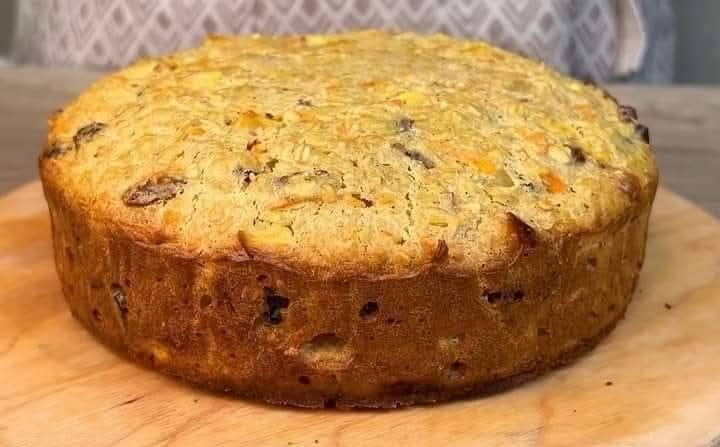 Rustic Carrot & Raisin Harvest Cake