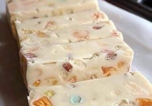 Four Ingredient Nougat Bars