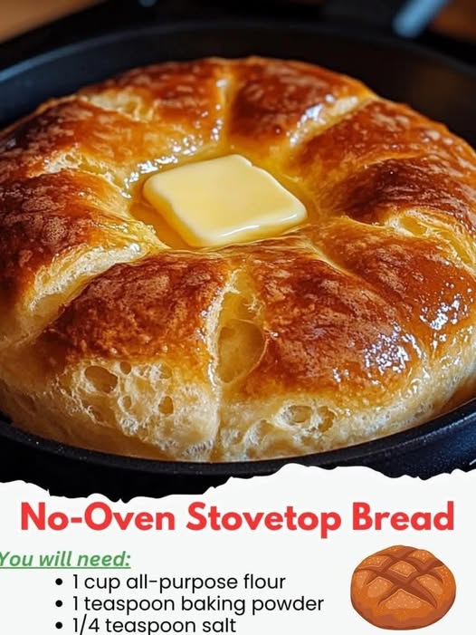 No-Oven Stovetop Bread