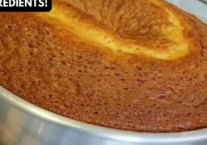 Easy Cake With 3 Ingredients And Without A Blender, In 25 Minutes