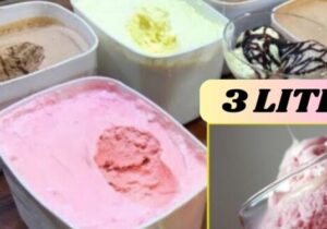 3-Liter Ice Cream: Quick and Easy Recipe with Few Ingredients