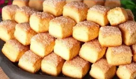 Homemade shortbread cookies