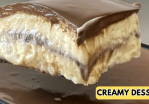 Creamy dessert