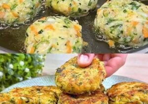 Crispy Vegetable Fritters Recipe