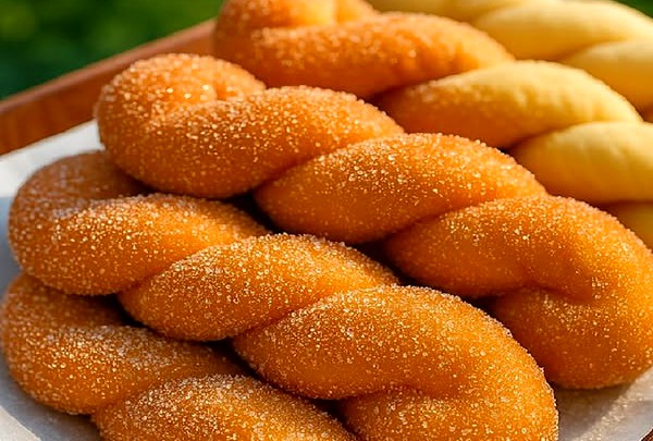 Cinnamon Twisted Donuts