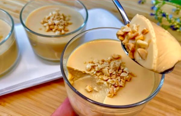 No-Bake 3-Ingredient Milk Pudding Dessert