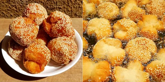 Binangkal (Sesame-Crusted Fried Dough Balls)