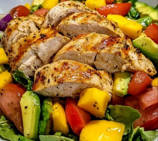 Grilled Chicken Mango Salad