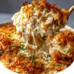 French Onion Chicken Rice Casserole